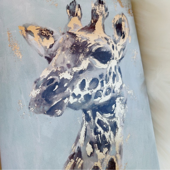 ❌ SOLD ❌ Giraffe 🦒 wall art hanging picture print gold home decor 6x9 - Picture 2 of 7